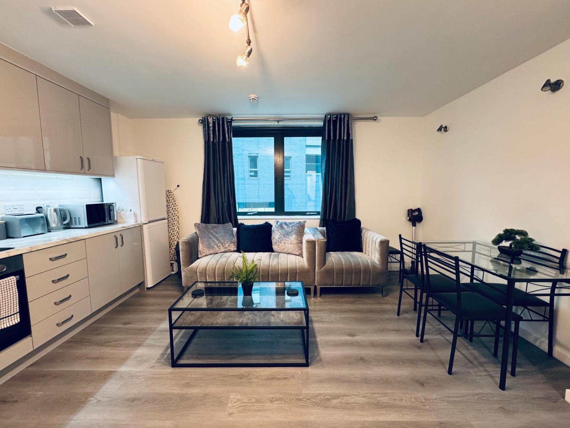 Modern Smart 2 Bedroom Apartment Central Manchester Buitenkant foto